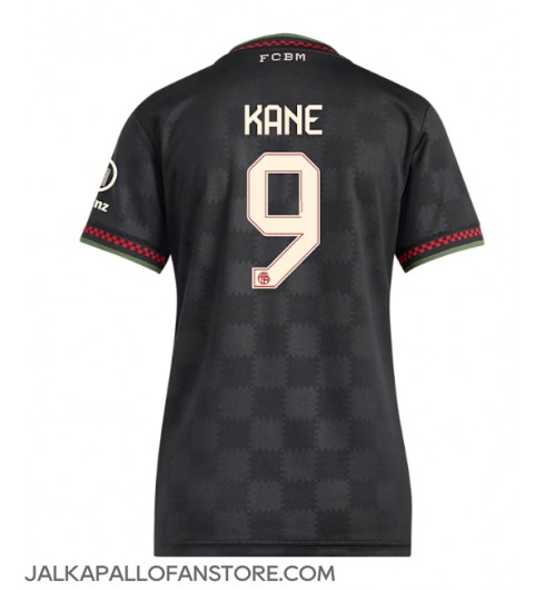 Bayern Munich Harry Kane #9 Kolmaspaita Naisten 2025-26 Lyhythihainen Bayern Munich Harry Kane #9 Kolmaspaita Naisten 2025-26 Lyhythihainen